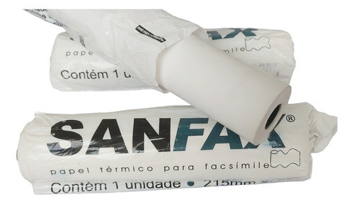 3 Bobinas Para Aparelho De Fax Sanfax Antigas Kit 0
