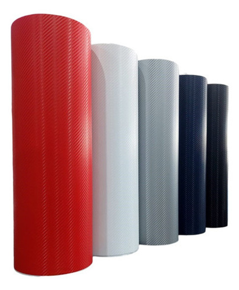 Vinilo Símil Fibra De Carbono (duracal) 50cm X 1.00m PoLG 0