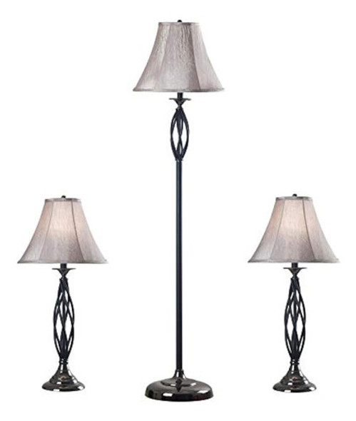 Kenroy Home 30350 Sperry 3pack Lámpara Set 2 Lámparas De Mes 0