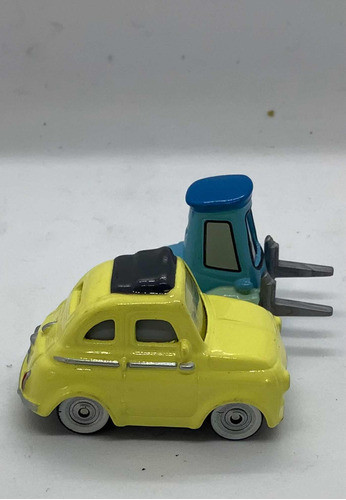 Guido Y Luigi Cars Mattel Disney Pixar Movimiento De Ojos 1