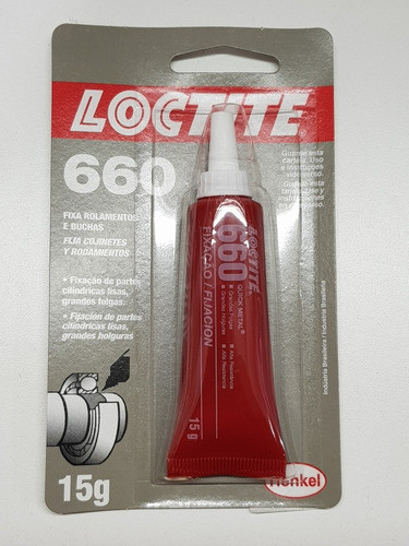 Loctite 660 Fijador Cojinetes Y Rodamientos 0