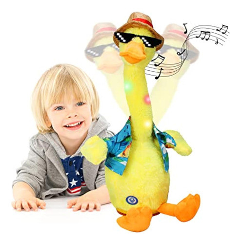 Gfilay Juguetes De Pato Parlante Para Bebés, 0