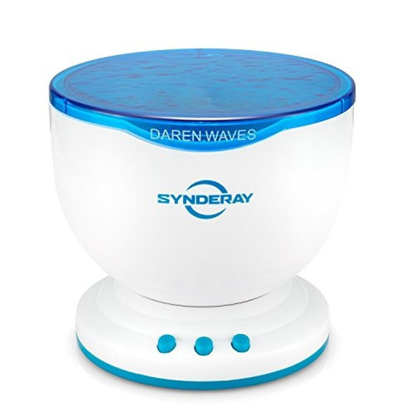 Synderay Ocean Wave Proyector De Luz Nocturna Y Reproductor 0