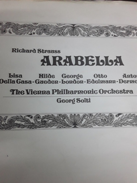 Richard Strauss - Arabella Gueden Solti Lp Vinilo X 3 Kktus 1