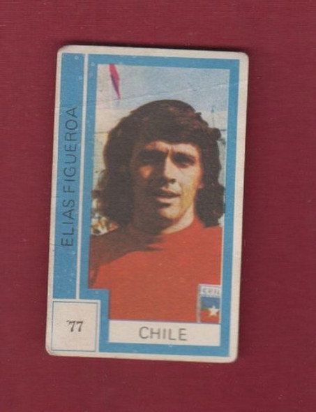 Futbol Idolo De Chile Elias Figueroa  Figurita Uruguay 1974 0 Futbol Idolo De Chile Elias Figueroa  Figurita Uruguay 1974 0