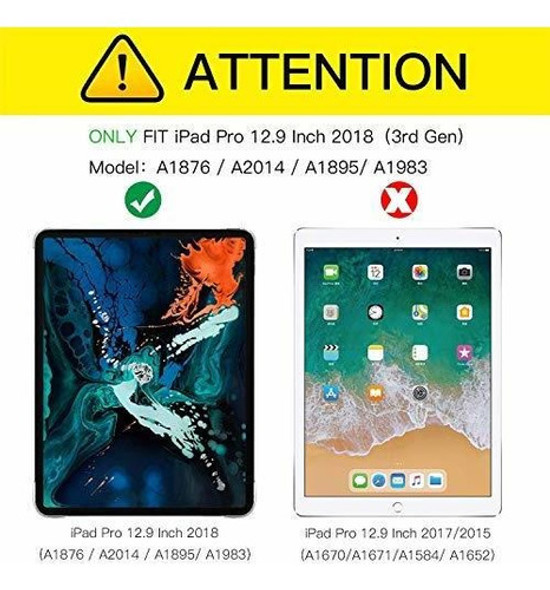 Estuche Ztotop Para iPad Pro 12.9   2018, Soporte Para Lápiz 1