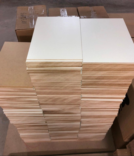 Kit 150 Unidades Placas Chapas 3mm A4 Branco Mdf Artesanato 0