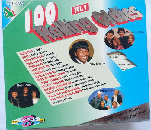 Colección: 100 Rolling Oldies V.2 - 4 Cd's Box Music - 1995 0