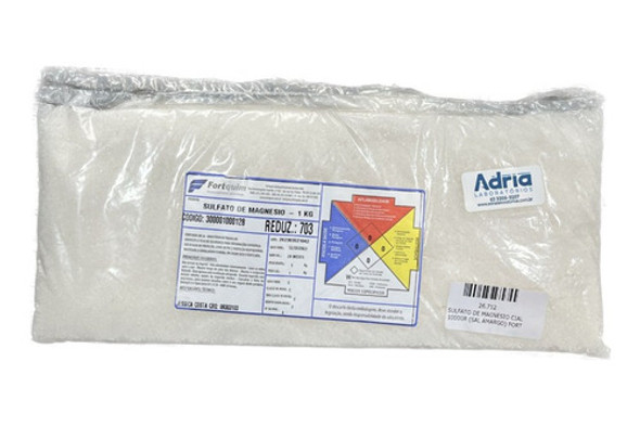 Sulfato De Magnesio Cial 1000gr (sal Amargo) 0
