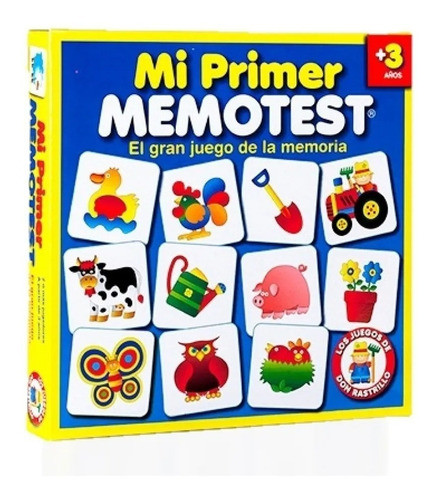 Juego De Mesa Mi Primer Memotest Ruibal Sharif Express 0