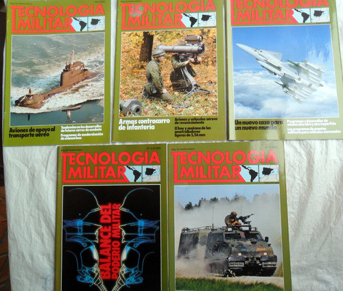 Tecnología Militar 1993 Lote X 5 Revistas 0
