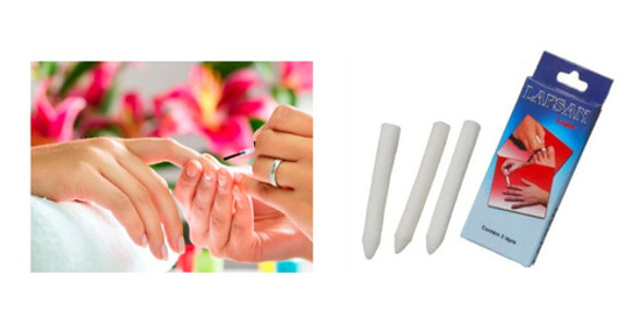 Lápis Hemostático Adstringente Cicatrizante  Cx C/ 3 Unid. 1