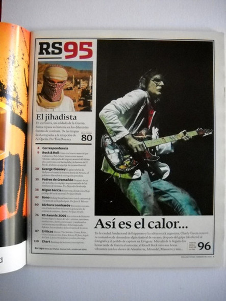 Rolling Stone 95 Bono U2 Callejeros Cromañon Charly Boedo 1