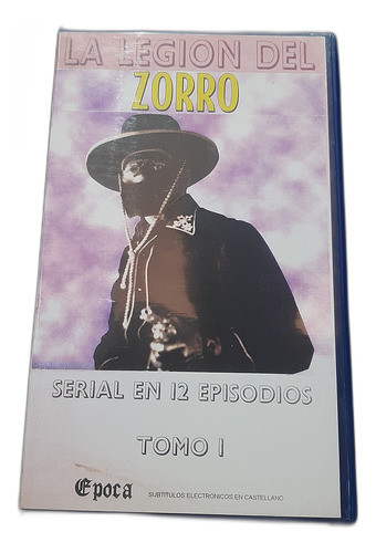 La Legion Del Zorro 12 Capitulos  Año 1939 Subtitulos Vhs 0