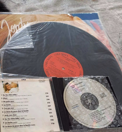 Kit Lp + Cd Jordy Pochette Surprise + Vários Brindes (ler) 1