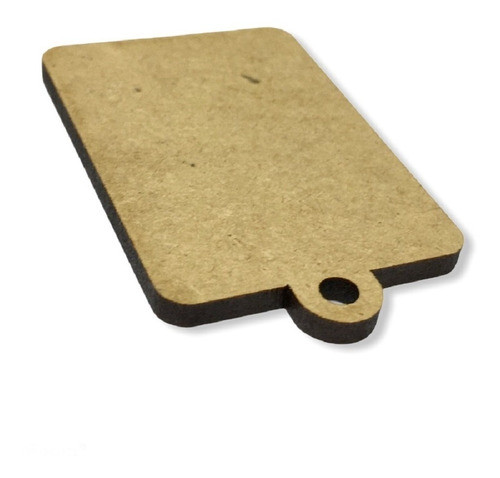 Llavero Mdf Cortado Laser 5x3,5cm Con Agujerito 100 Unidades 1