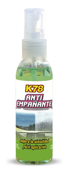 Antiempañante K78 Auto Vidrios Parabrisas Espejos 0