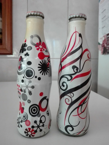 Botellas De Coca Cola Light Termoselladas Blancas Ed.limitad 1