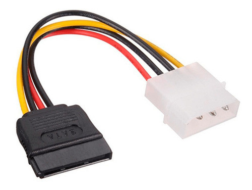 Adaptador Conversor 4 Pinos Ide X Sata | Kit 10 Unidades 0