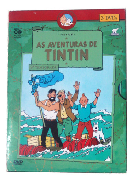Dvd Box As Aventuras De Tintin Terceira Temporada (3 Discos) 0