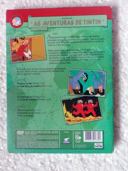 Dvd Box As Aventuras De Tintin Terceira Temporada (3 Discos) 1