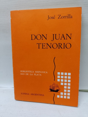 Libro Don Juan Tenorio José Zorrilla Año1969 Primera Edición 0