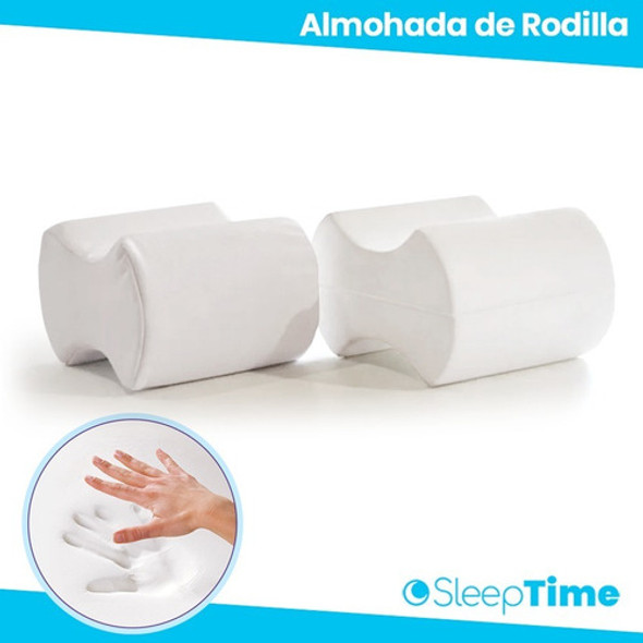 Almohada/separador De Rodillas Memory Foam C/funda Sleeptime 1