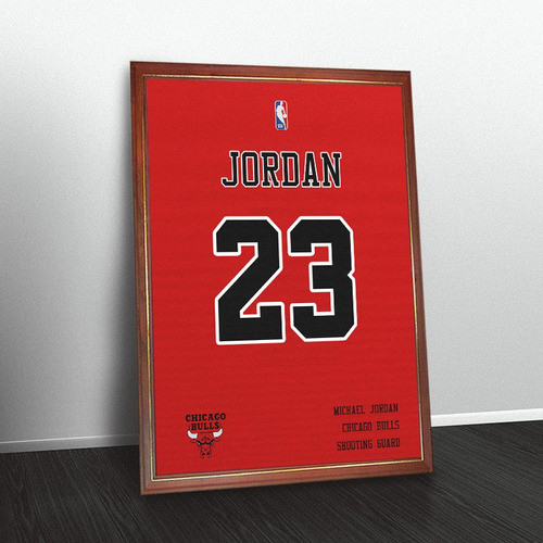Scottie Pippen N 33 Chicago Bulls Poster En Cuadro P Colgar 1