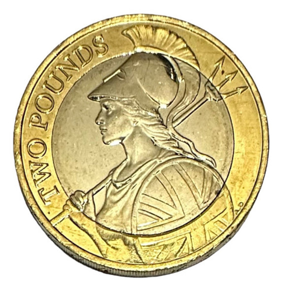 Inglaterra - 2 Libras - Año 2016 - Km #1348 - Britania 0 Inglaterra - 2 Libras - Año 2016 - Km #1348 - Britania 0