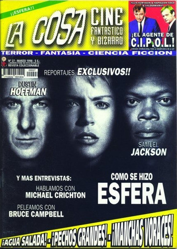 La Cosa #27 Mar 1998 Agente De Cipol Mancha Voraz Meteoro 0