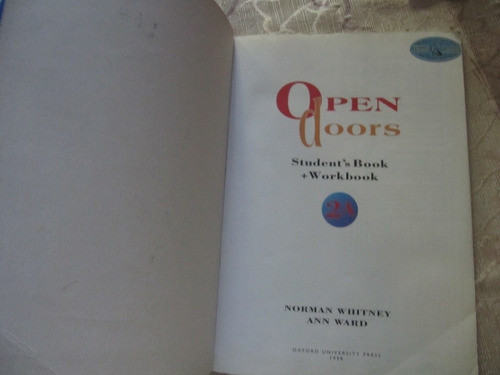 Open Doors 2 A - Student's Book - Workbook - Norman Whitney 1