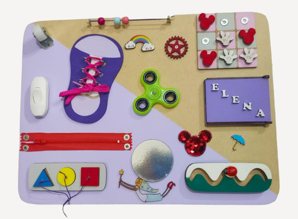 Tablero Didactico Y Sensorial 0