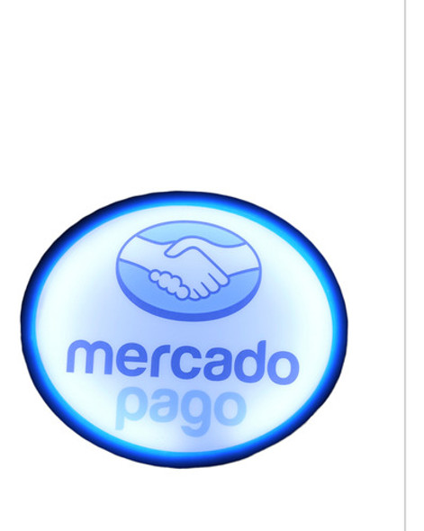 Cartel Luminoso Mercado Pago 22 X22 Led Backlight Publicidad 1