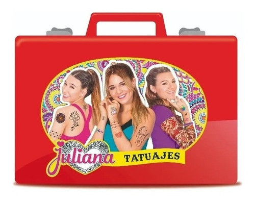 Nueva Valija Juliana Tatuajes Tattoo Original Tv Niñas 0