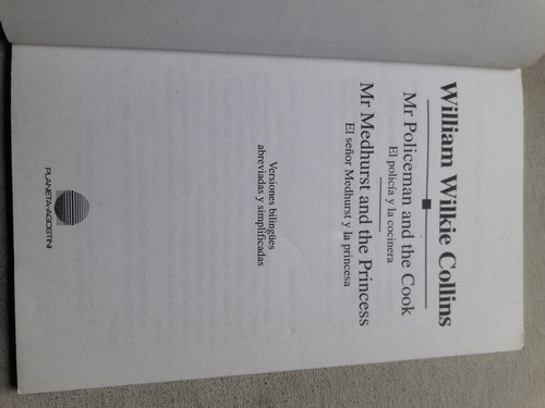 El Policía Y La Cocinera - William Wilkie Collins - Bilingüe 1