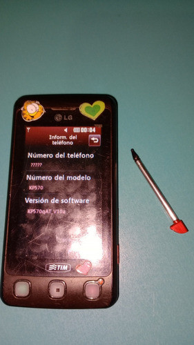 Celular LG Kp570 Año 2009 Liberado, Primer Cel Tactil 0