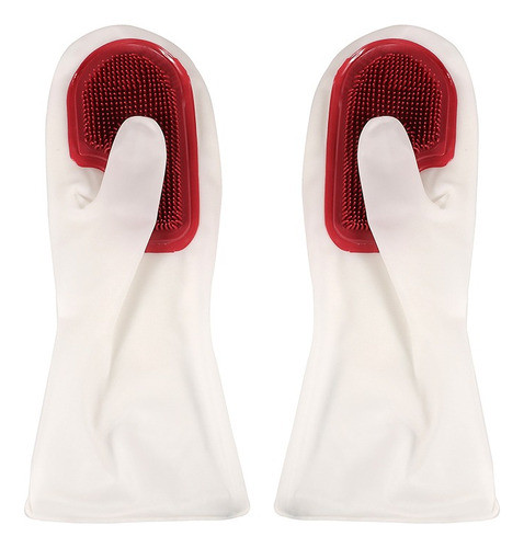 Guantes Cepillos Para Limpiar X Par Esponja 0