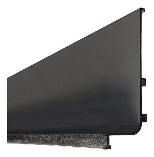 Perfil Gola J Superior Oculto Mueble Negro Eurohard 3 Mts 0