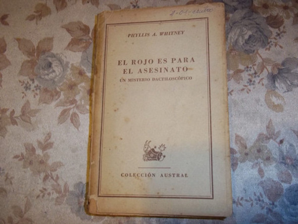 El Rojo Es Para El Asesinato - Phyllis A. Whitney 0