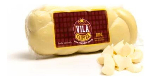 Frios Queijo Trança Branca Com Alho Vila Caipira 0