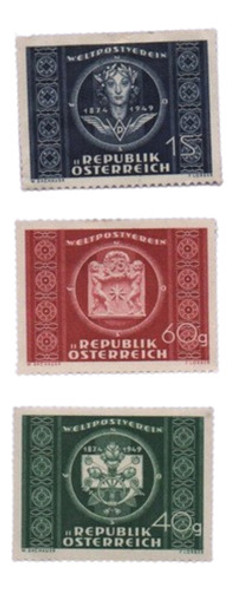 Sellos Nº 779 Al 781 De Austria 0