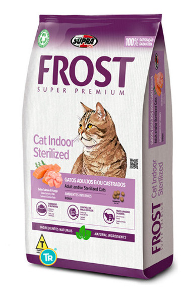 Ración Para Gato - Frost Cat Indoor Adultos 7,5kg + E Gratis 0 Ración Para Gato - Frost Cat Indoor Adultos 7,5kg + E Gratis 0
