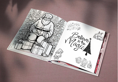 Libro Para Colorear: Navidad 1