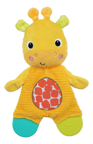 Juguete Mordedor Peluche Snuggle Teethe Sin Bpa Jirafa Recié 0