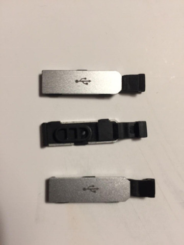 Tapa Conector Usb Y Tapa Sim / Sd Para Cat S40 Original 1