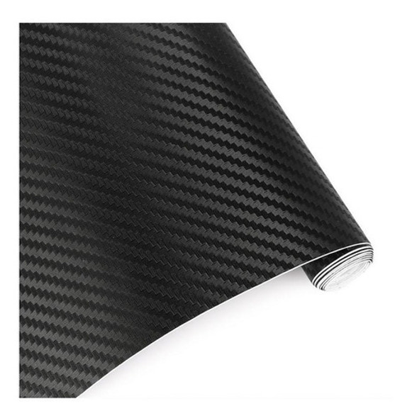 Film Lamina Vinilo Fibra Carbono Negro Tuning 1mx1m C/ C 0