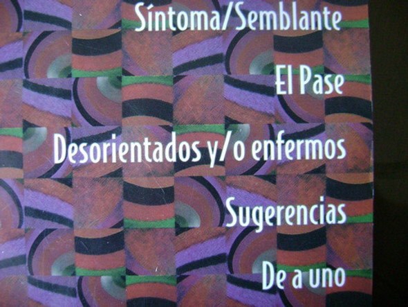 Sintoma/ Semblante. Lacaniana. C/nva! 0