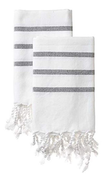 Mymesken- Toallas De Mano Turcas De Algodón Para Baño Y Coci 0