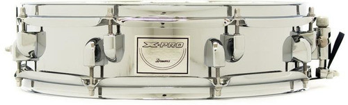 Caixa X-pro C. Ibañez Piccolo Chrome Steel Shell 14x3,5¨ Com 1