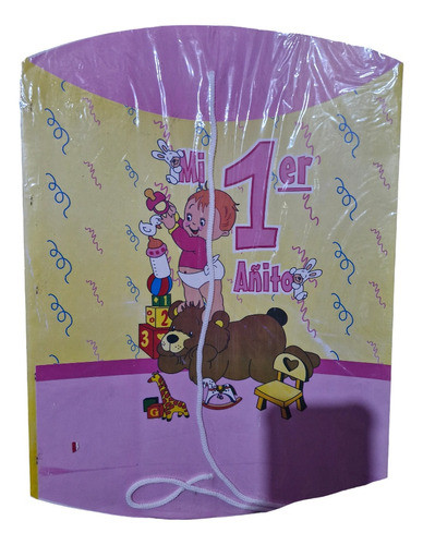 Set De Cumpleaños Mi Priner Añiyo Nena 0
